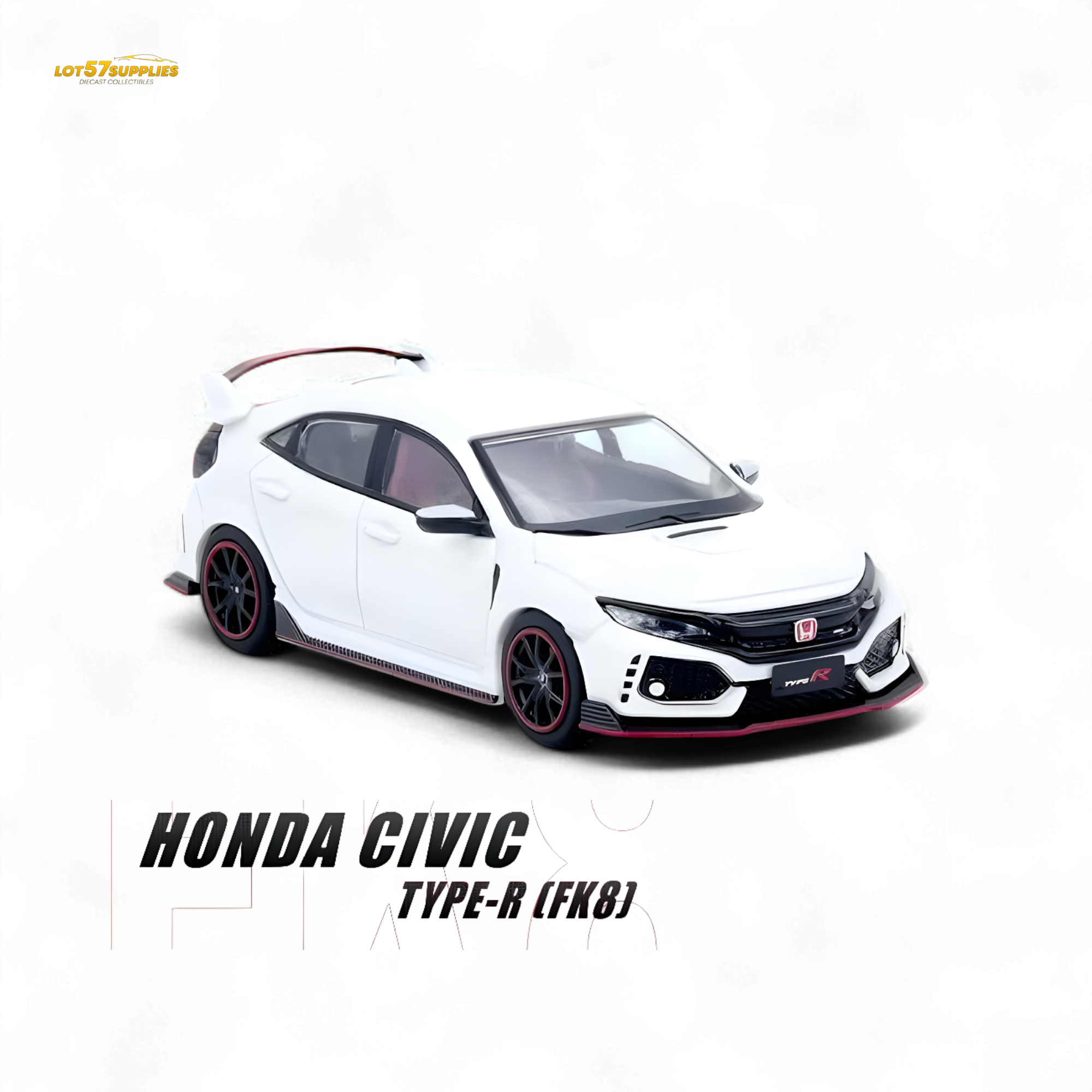 (Pre-Order) INNO64 Honda Civic Type-R (FK8) - White 1/64 (ONLINE ORDER ONLY)