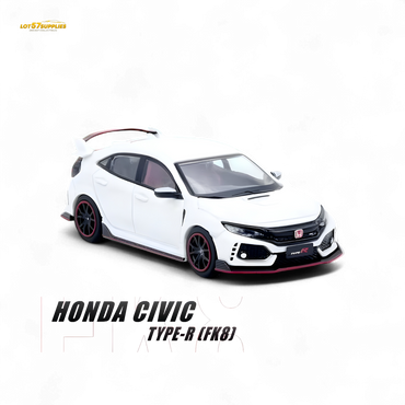(Pre-Order) INNO64 Honda Civic Type-R (FK8) - White 1/64 (ONLINE ORDER ONLY)
