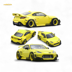 (Pre-Order) INNO64 Toyota GR86 Pandem - Yellow 1/64 (ONLINE ORDER ONLY)