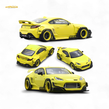 (Pre-Order) INNO64 Toyota GR86 Pandem - Yellow 1/64 (ONLINE ORDER ONLY)