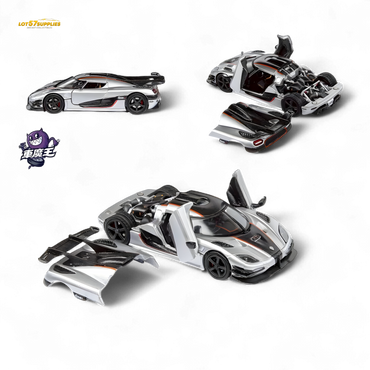 (Pre-Order) DEMON KING Koenigsegg ONE:1 - Silver 1:64 (ONLINE ORDER ONLY)