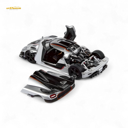 (Pre-Order) DEMON KING Koenigsegg ONE:1 - Silver 1:64 (ONLINE ORDER ONLY)