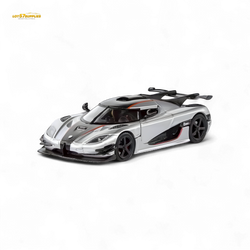 (Pre-Order) DEMON KING Koenigsegg ONE:1 - Silver 1:64 (ONLINE ORDER ONLY)