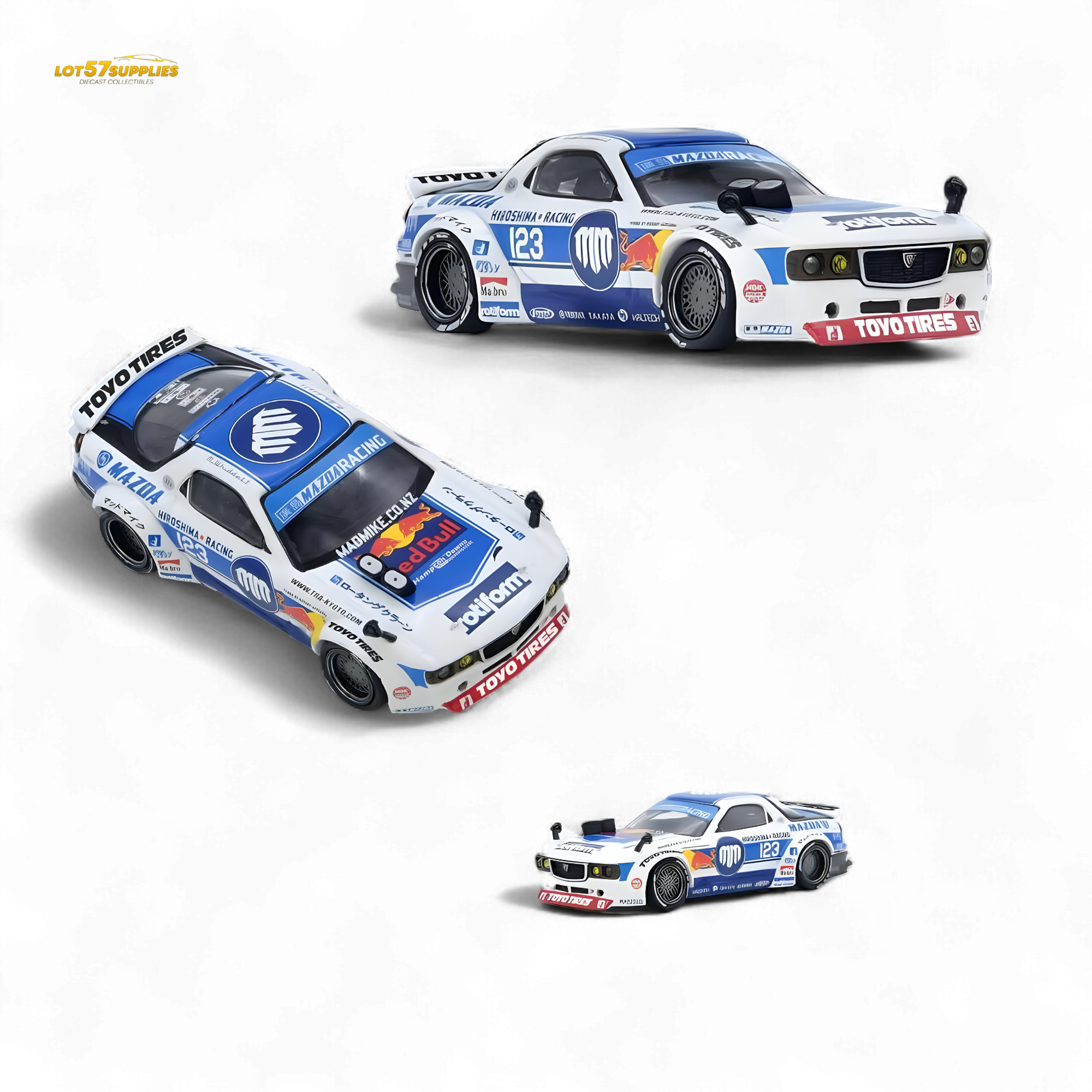 (Pre-Order) INNO64 Mazda RX-7 FD3S Pandem Rocket Bunny MADBUL MADLAB Collection 001 - 1:64 (ONLINE ORDER ONLY)