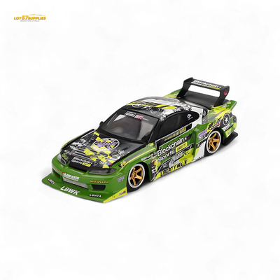 (Pre-Order) MINI-GT Nissan LB-Super Silhouette S15 Silvia #555 V2 2024 Formula Drift Japan - 1:64 (Online Order Only)