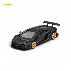 (Pre-Order) Mini-GT LB★WORKS Lamborghini Aventador Limited Edition Matte Black #1087 - 1:64 (ONLINE ORDER ONLY)