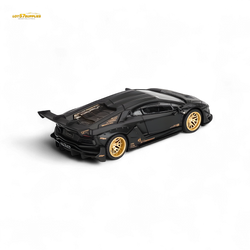 (Pre-Order) Mini-GT LB★WORKS Lamborghini Aventador Limited Edition Matte Black #1087 - 1:64 (ONLINE ORDER ONLY)