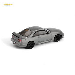 (Pre-Order) Mini-GT Nissan Skyline GT-R (NISMO BCNR33 CRS Version) - Dark Metal Gray 1:64 #1128 (ONLINE ORDER ONLY)
