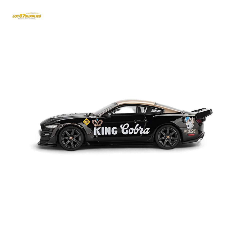 (Pre-Order) Mini-GT Shelby GT500 Dragon Snake Concept - Black/Gold 1:64 #1130 (ONLINE ORDER ONLY)