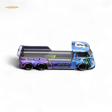 (Pre-Order) liberty 64 VW Trailer - Monster Livery 1:64 (ONLINE ORDER ONLY)