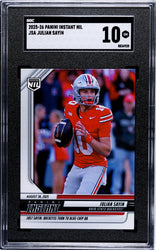 Graded 2025 Panini Instant NIL Julian Sayin #JSA Rookie RC Football Card SGC 10 Gem Mint (ONLINE ORDER ONLY)