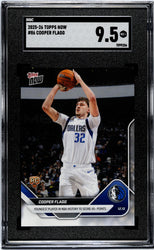 Graded 2025 Topps Now Cooper Flagg #86 Rookie RC Basketball Card SGC 9.5 Mint+ (ONLINE ORDER ONLY)