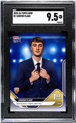 Graded 2025 Topps Now Cooper Flagg #D1 Draft Rookie RC Basketball Card SGC 9.5 Mint+ (ONLINE ORDER ONLY)
