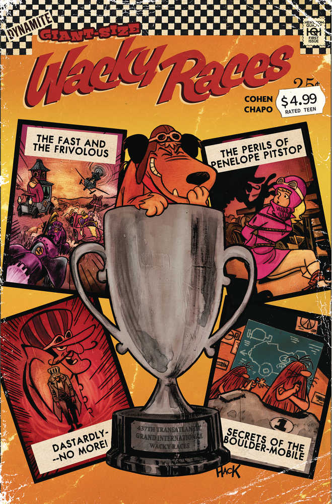 Giant-Size Wacky Races #1 Cover C Hack (Online Order Only)
