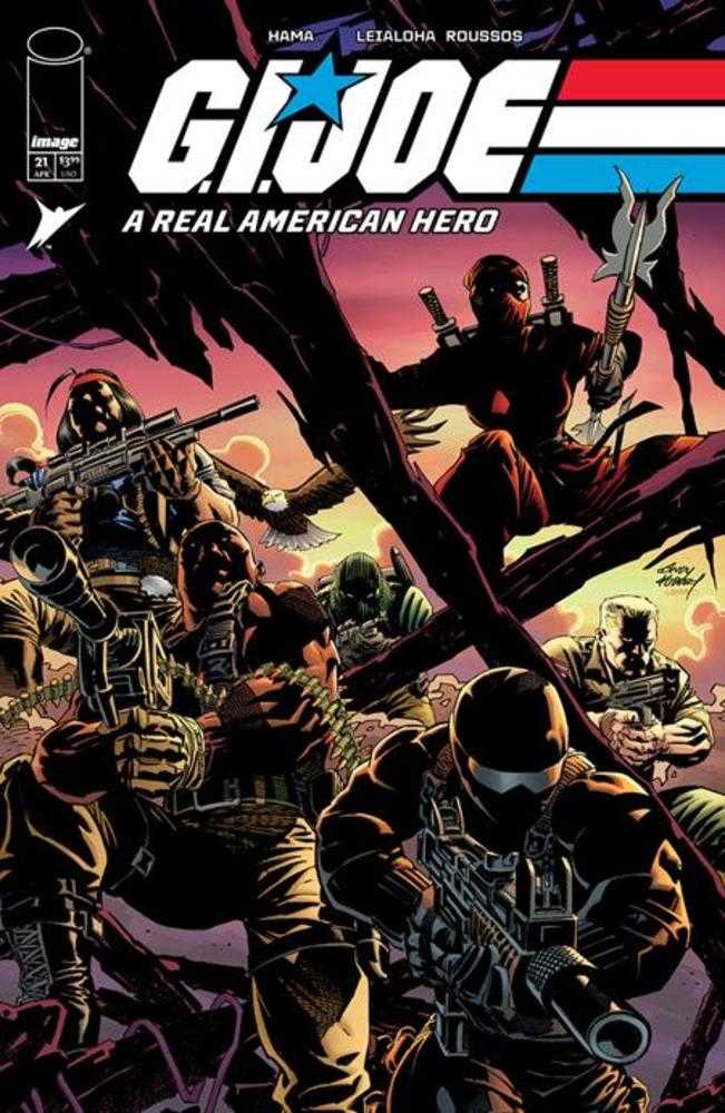 G.I. Joe A Real American Hero Silent Missions Edition #21 Cover B Andy Kubert & Laura Martin Variant (Online Order Only)