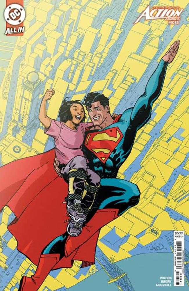 Action Comics #1085 Cover C Cully Hamner Card Stock Variant (Online Order Only)