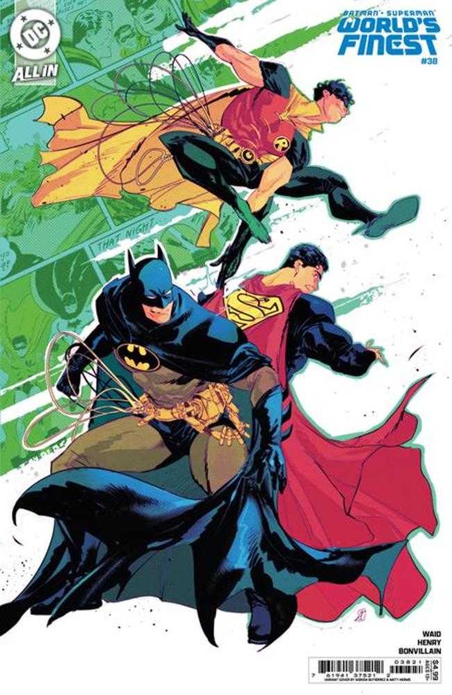 Batman Superman Worlds Finest #38 Cover C Adrian Gutierrez Card Stock Variant (We Are Yesterday) (Online Order Only)