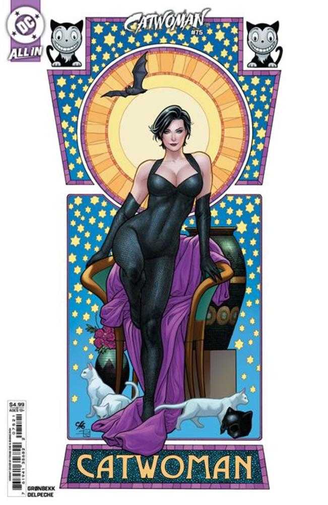 Catwoman #75 Cover B Frank Cho Card Stock Variant (Online Order Only)