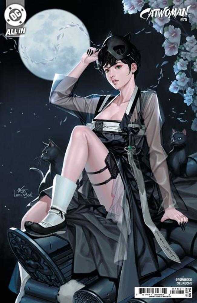 Catwoman #75 Cover C Inhyuk Lee Card Stock Variant (Online Order Only)