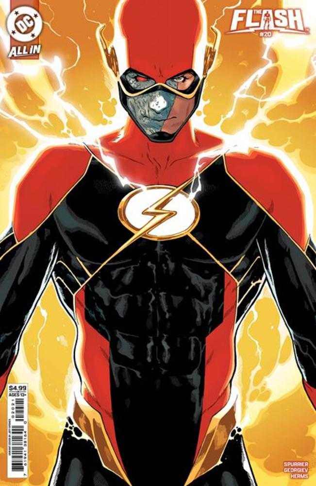 Flash #20 Cover B Jeff Spokes Card Stock Variant (Online Order Only)