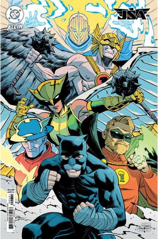 JSA #6 Cover C Ethan Young Card Stock Variant (Online Order Only)