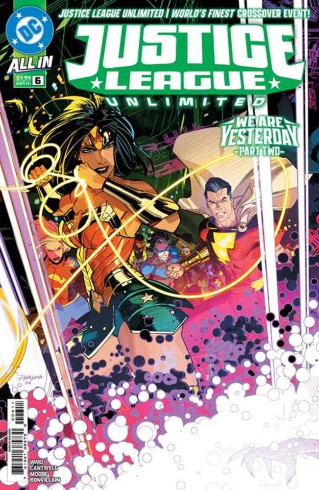 Justice League Unlimited #6 Cover A Dan Mora Connecting (We Are Yesterday) (Online Order Only)