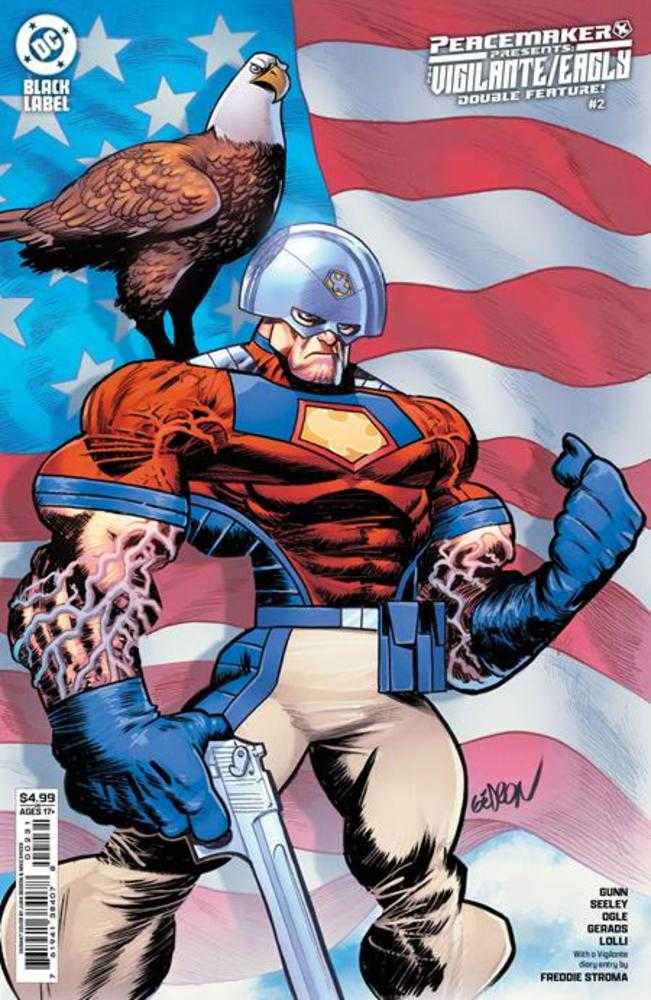 Peacemaker Presents The Vigilante Eagly Double Feature #2 (Of 5) Cover C Juan Gedeon Card Stock Variant (Mature) (Online Order Only)