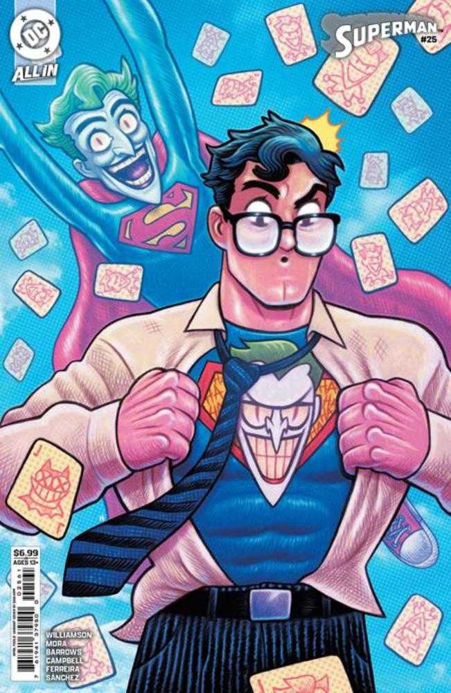 Superman #25 Cover F Dan Hipp April Fools Card Stock Variant (Online Order Only)