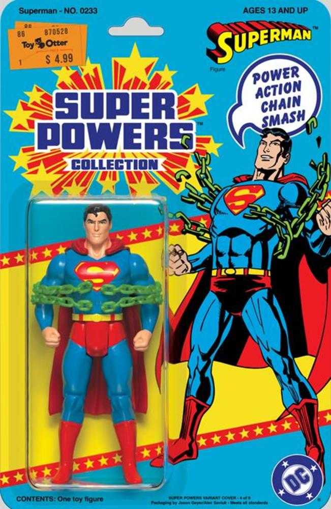 Superman #233 Facsimile Edition Cover B Jason Geyer & Alex Saviuk Super Powers Card Stock Variant (Online Order Only)