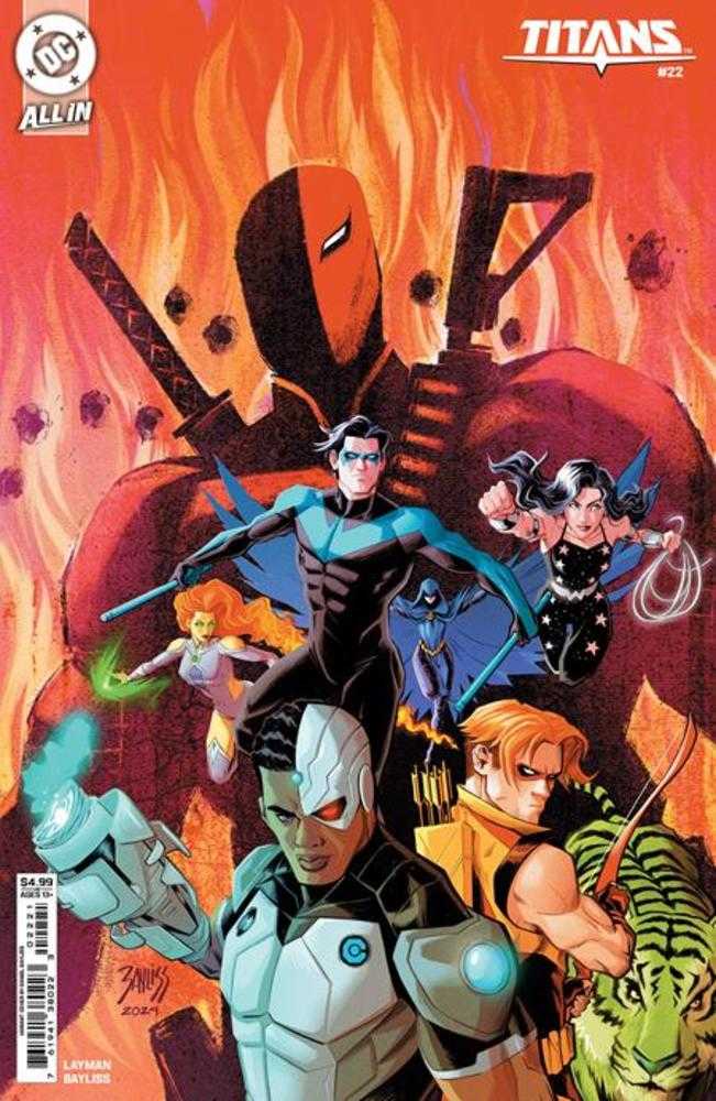 Titans #22 Cover C Daniel Bayliss Card Stock Variant (Online Order Only)