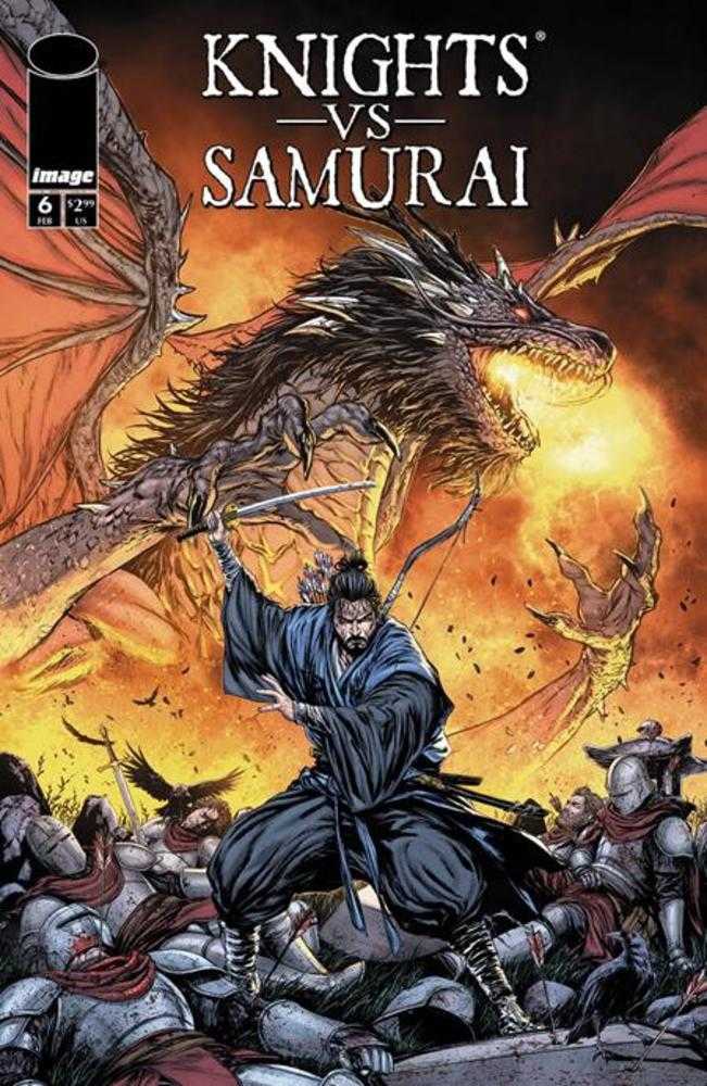 Knights vs Samurai #6 Cover B Raymond Gay Variant (Online Order Only)
