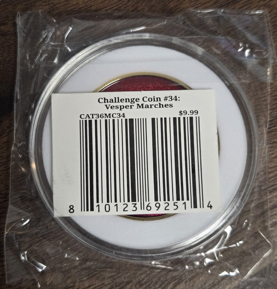 Battletech - Challenge Coin - Vesper Marches #34 (Online Order Only)