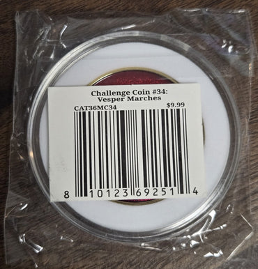 Battletech - Challenge Coin - Vesper Marches #34 (Online Order Only)