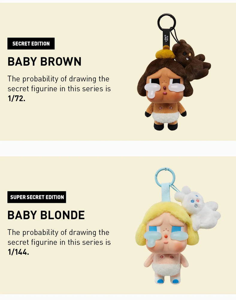 [RESTOCK: JULY] POPMART CRYBABY Crying Again Series - Vinyl Face Plush Blind Box (ONLINE ORDER ONLY)