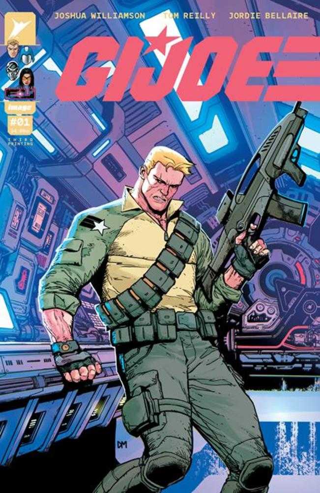 G.I. Joe #1 3RD Printing Cover B Doug Mahnke Clean Duke Variant (Online Order Only)