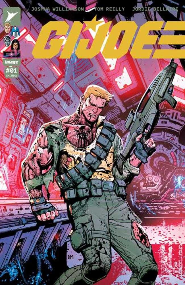 G.I. Joe #1 3RD Printing Cover C Doug Mahnke Damaged Duke Variant (Online Order Only)