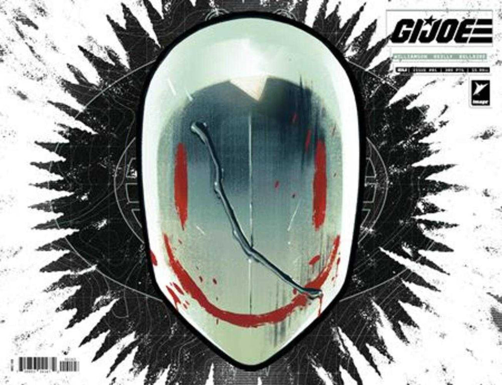 G.I. Joe #1 3RD Printing Cover D Andrea Milana & Andres Juarez Cobra Commander Mask Wraparound Variant (Online Order Only)