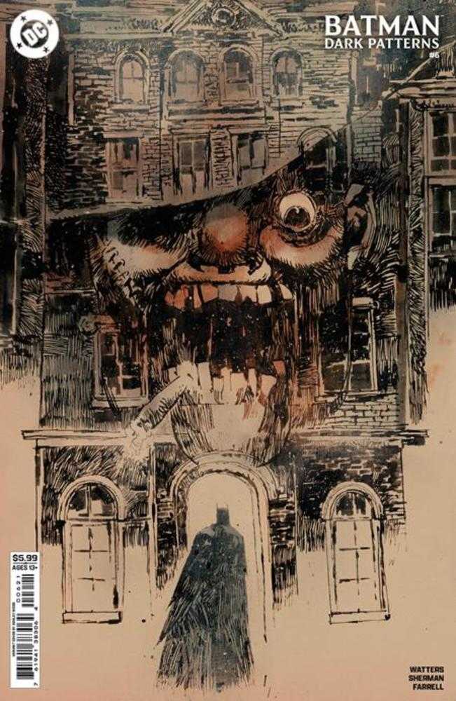 Batman Dark Patterns #6 (Of 12) Cover B Ashley Wood Card Stock Variant (Online Order Only)