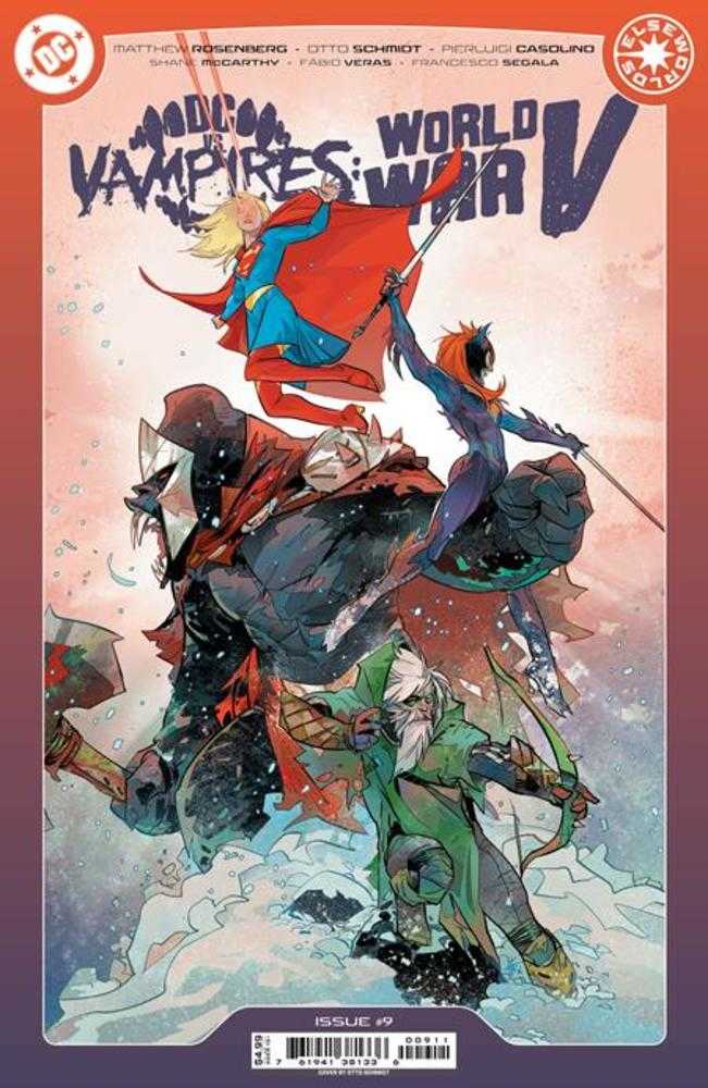 DC vs Vampires World War V #9 (Of 12) Cover A Otto Schmidt (Online Order Only)