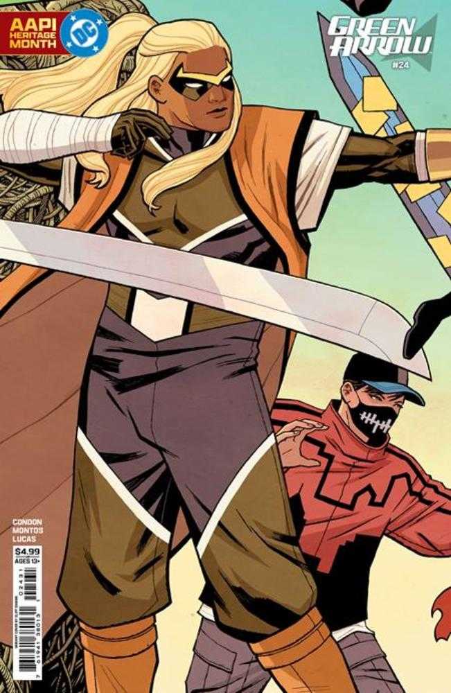 Green Arrow #24 Cover C Cliff Chiang Aapi Heritage Month Connecting Card Stock Variant (Online Order Only)