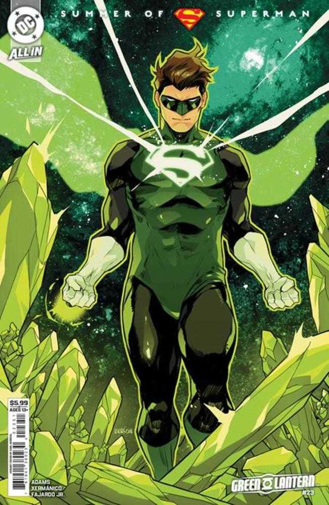 Green Lantern #23 Cover D Karl Kerschl Supersmash-Up Card Stock Variant (Online Order Only)