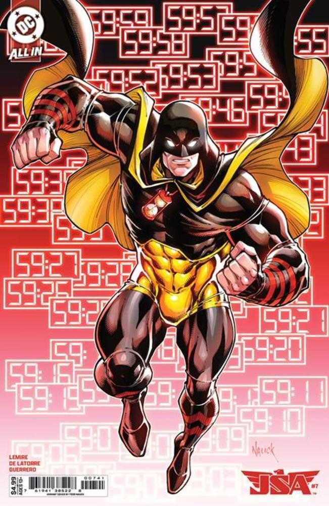 JSA #7 Cover D Todd Nauck Card Stock Variant (Online Order Only)