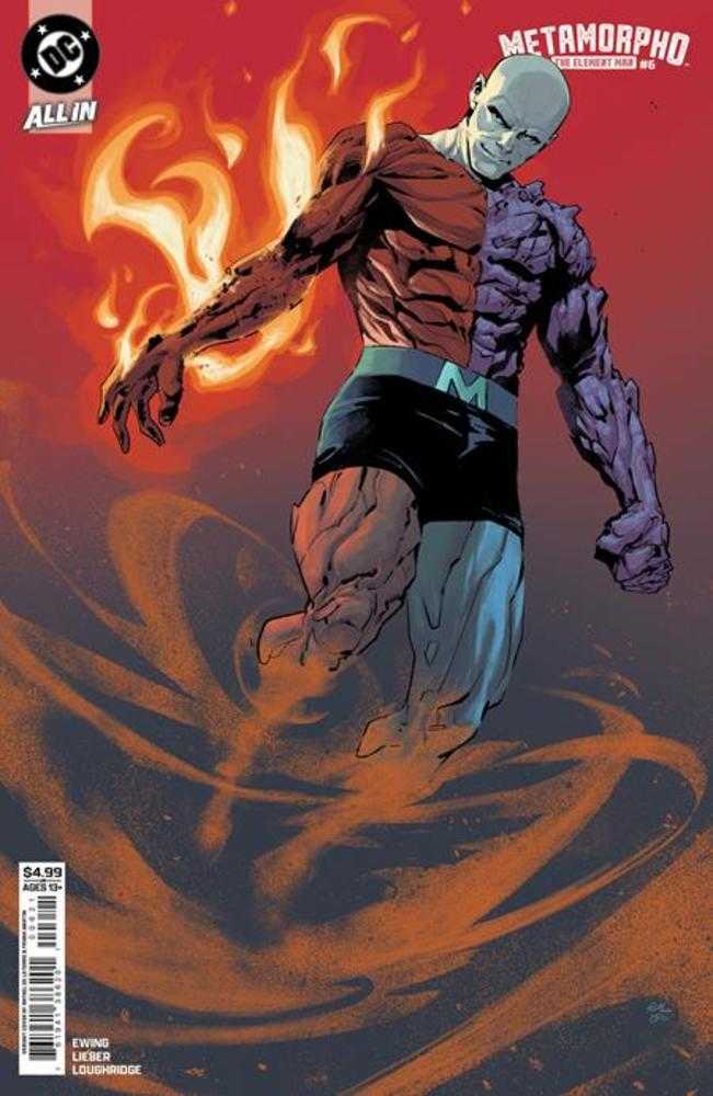 Metamorpho The Element Man #6 Cover B Rafael De Latorre Card Stock Variant (Online Order Only)