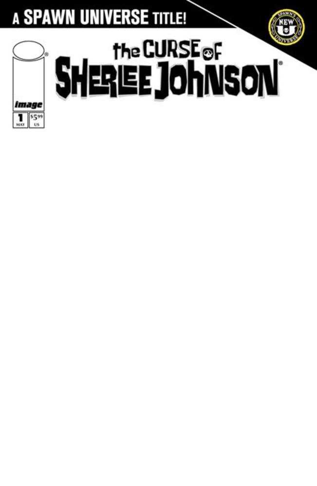 Spawn The Curse Of Sherlee Johnson #1 Cover D Blank Sketch Variant (Online Order Only)