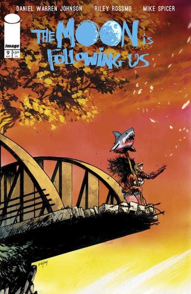 The Moon Is Following Us #9 (Of 10) Cover B Daniel Warren Johnson & Mike Spicer Variant (Online Order Only)