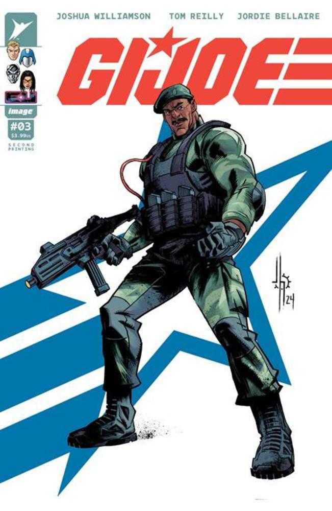 G.I. Joe #3 2nd Print Cover A Jason Howard G.I. Joe Cover (Online Order Only)