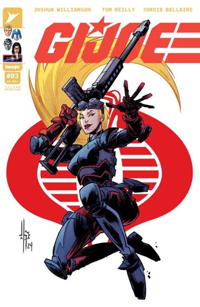 G.I. Joe #3 2nd Print Cover B Jason Howard Cobra Variant (Online Order Only)