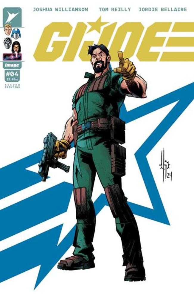 G.I. Joe #4 2nd Print Cover A Jason Howard G.I. Joe Cover (Online Order Only)