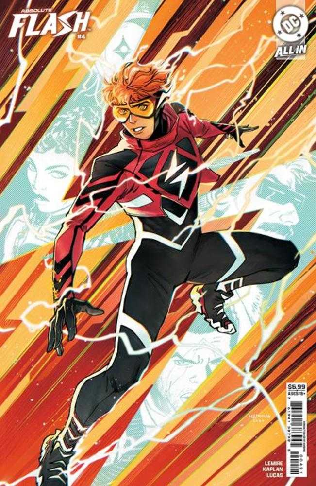 Absolute Flash #4 Cover B Haining Card Stock Variant (Online Order Only)