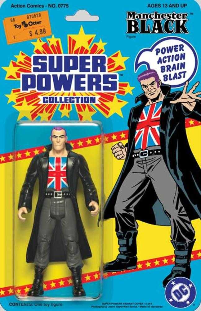 Action Comics #775 Facsimile Edition Cover C Jason Geyer & Alex Saviuk Super Powers Card Stock Variant (Online Order Only)
